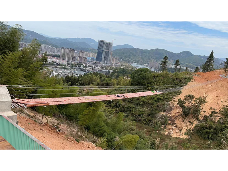 木質吊橋