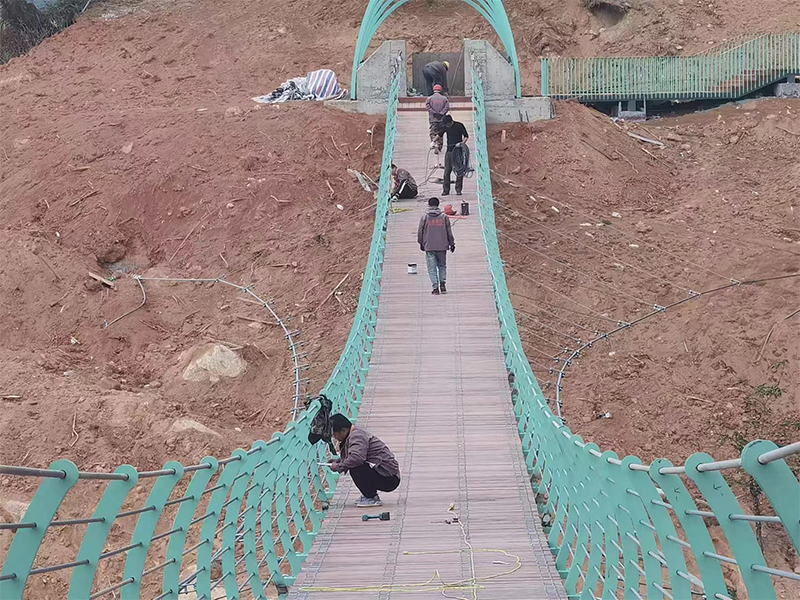 木質吊橋
